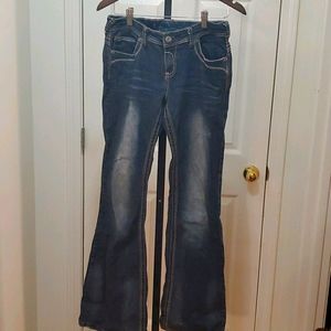 Flare leg jeans